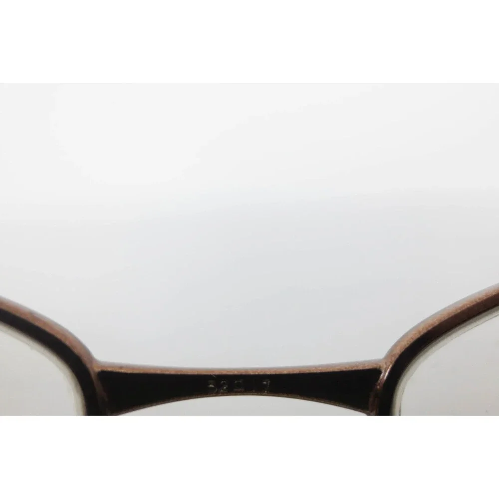 Elle EL13392 BR Brown Tortoise Semi-Rimless Rectangular Eyeglasses Frames